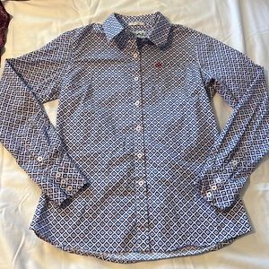 Womens ariat button down